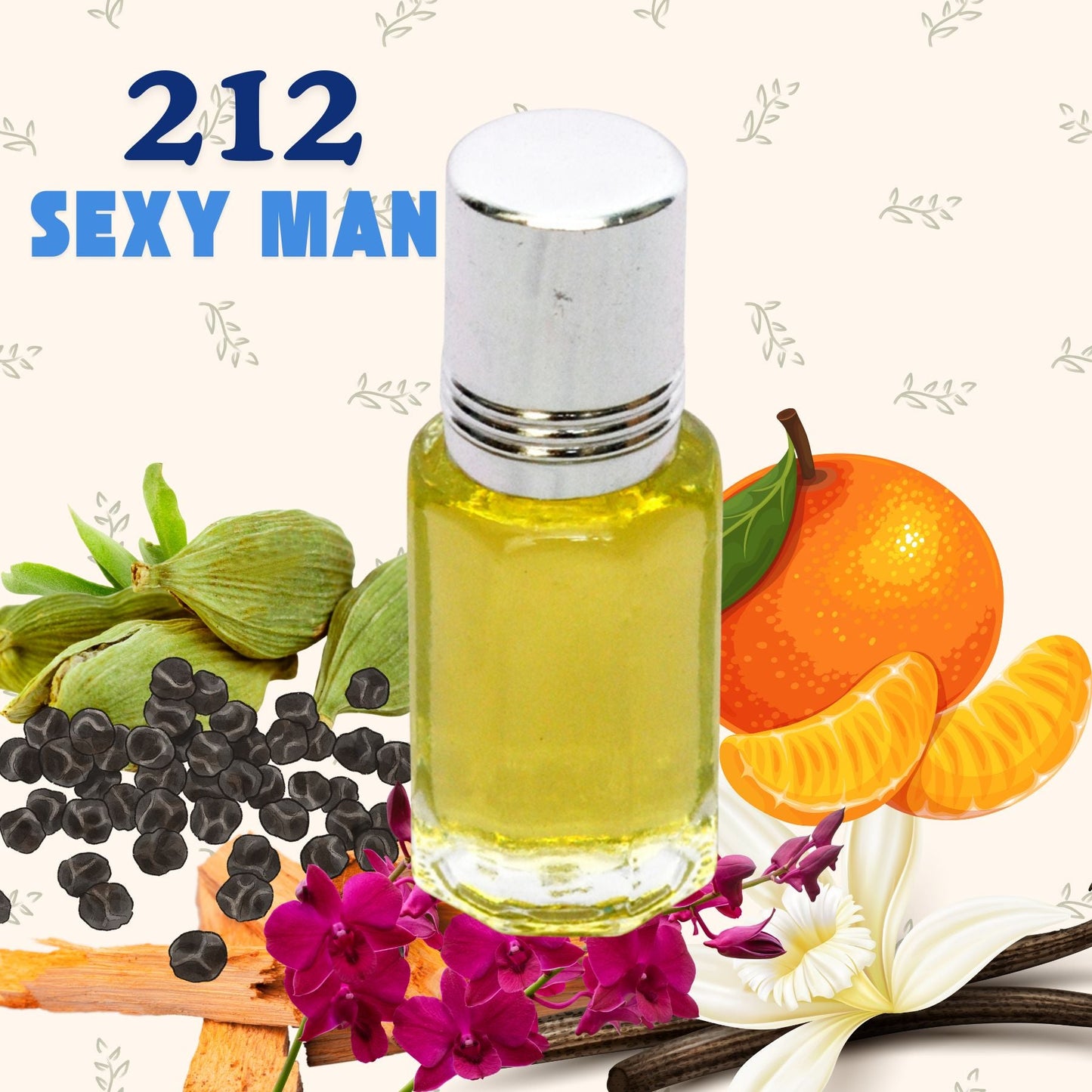 212 Sexy Man perfume oil/Attar- 100% original fragrance