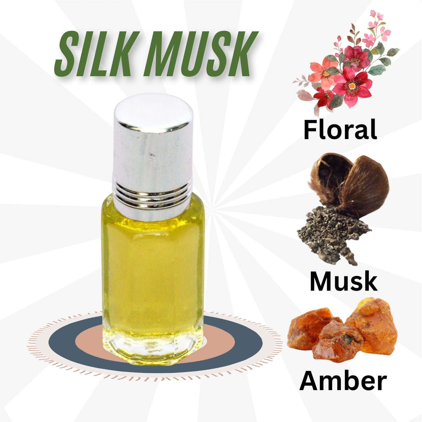 Silk Musk very Soft perfume oil/Attar-100% original fragrance