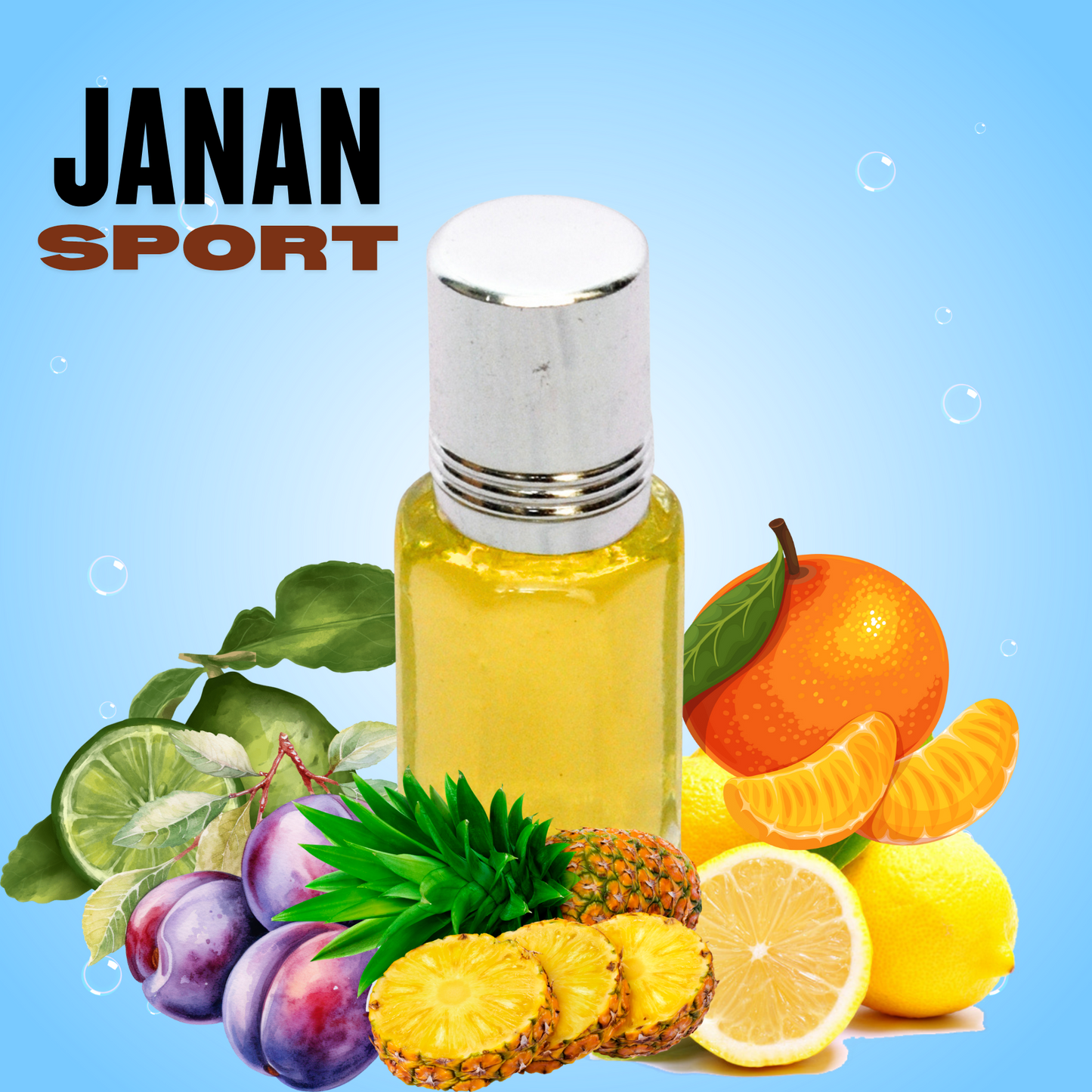 Janan Sport Attar/Perfume Oil-100% original fragrance